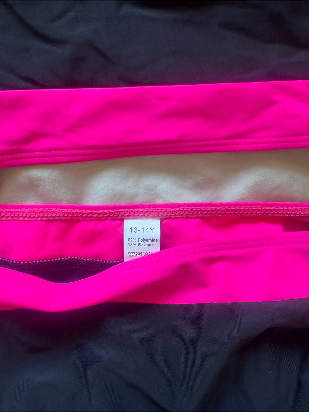 Girls Color Block Bikini Set - Picture 2 of 7
